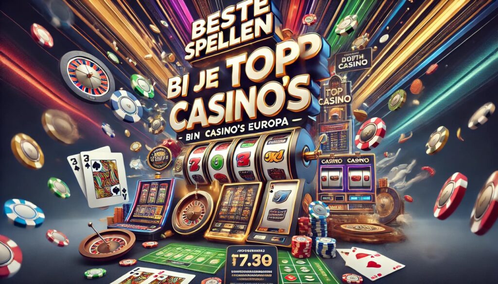 Beste Spellen bij de Top Casino's in Europa