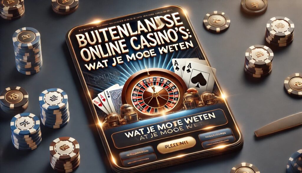 Buitenlandse Online Casino’s Wat Je Moet Weten