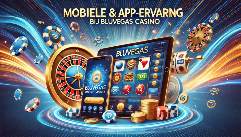 Mobiele & app-ervaring bij BluVegas Online Casino