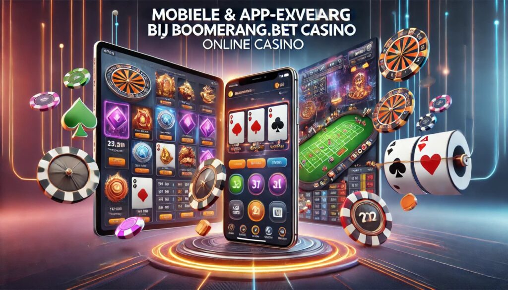 Mobiele & app-ervaring bij Boomerang.bet Online Casino